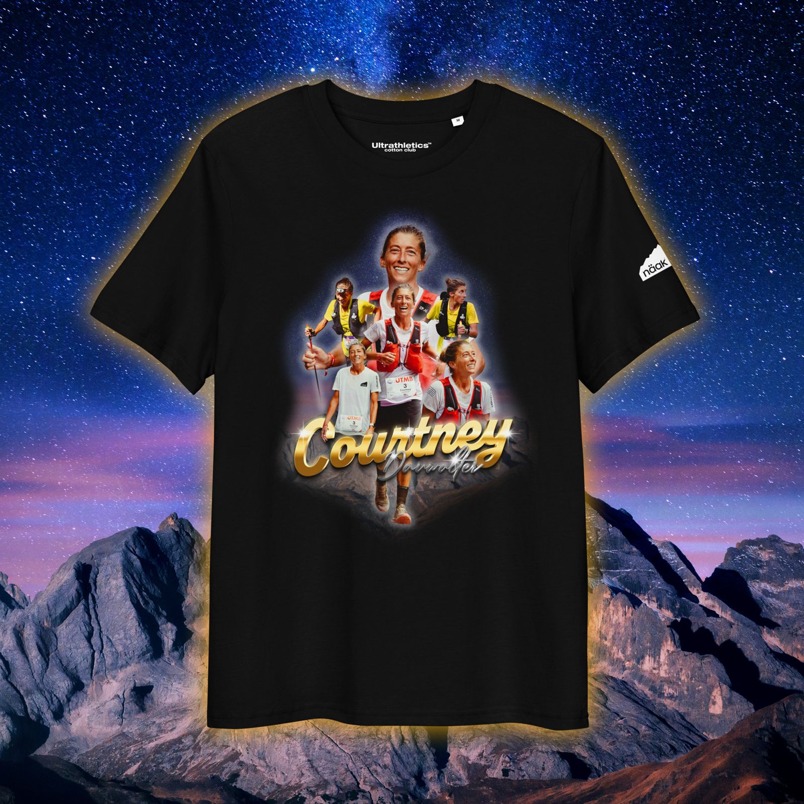 T-Shirt Signature Courtney Dauwalter — recto