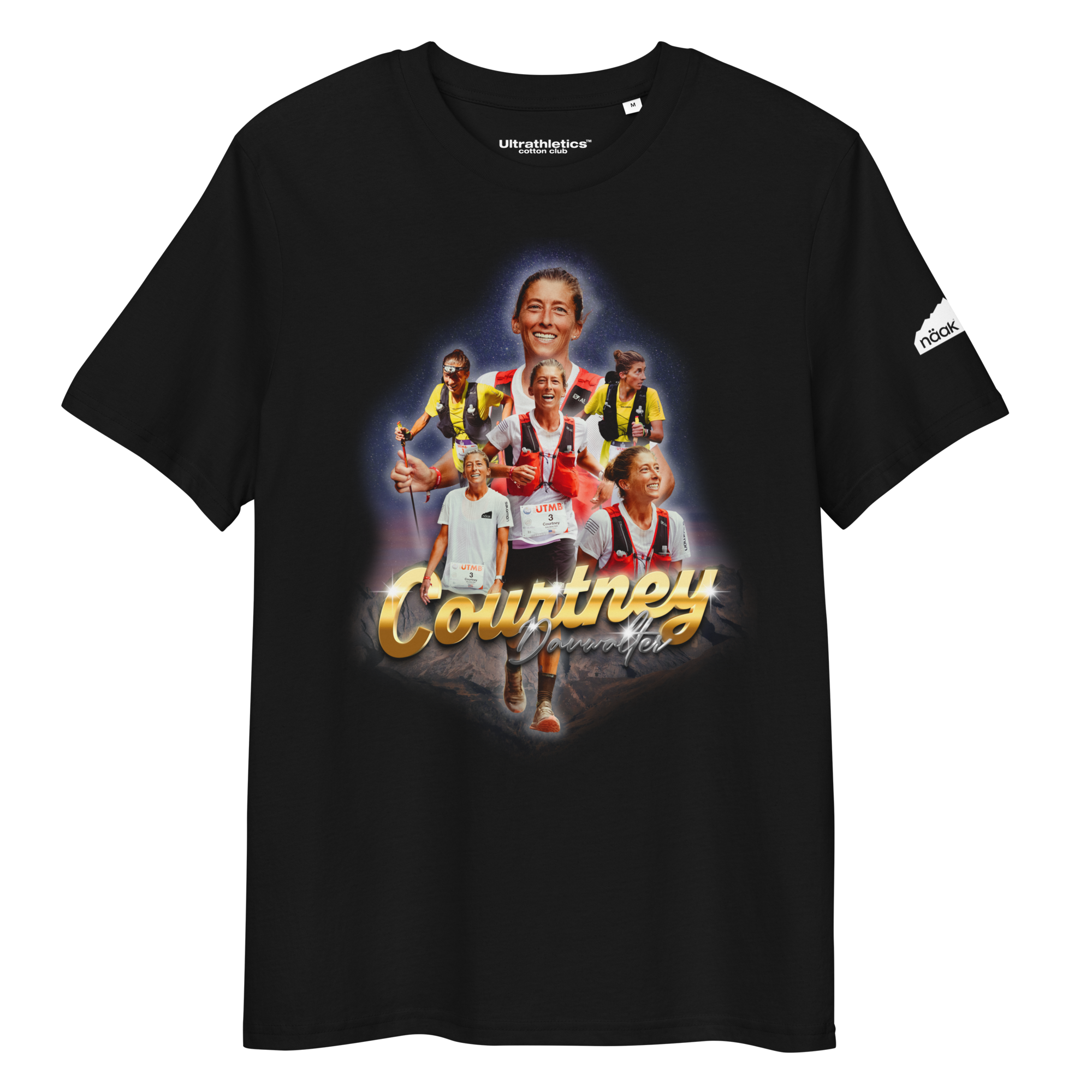 T-Shirt Courtney Dauwalter "Harder, Better, Faster, Smilier."